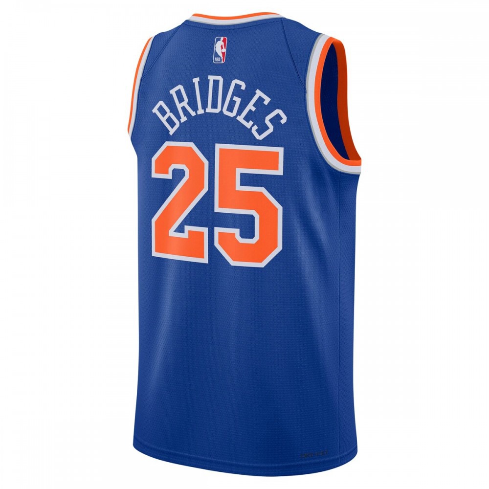 Mikal Bridges New York Knicks Unisex 2024 Offseason Addition Swingman Jersey - Blue-Pro Kit Vault | Brand New 26/27 Sports Jerseys